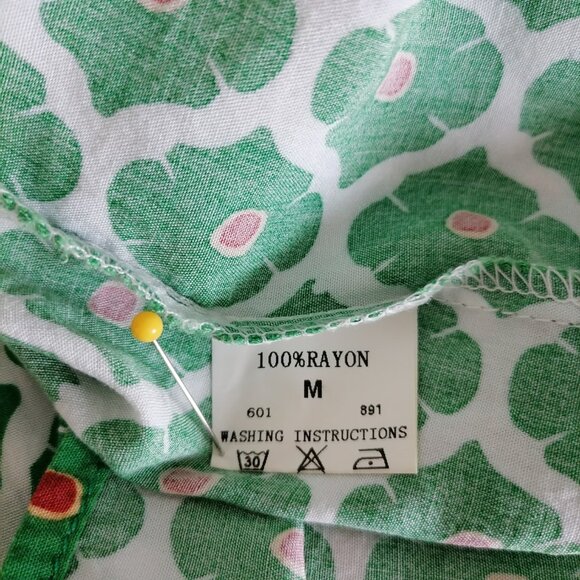 Green Geometric Maxi Dress - Picture 5 of 6